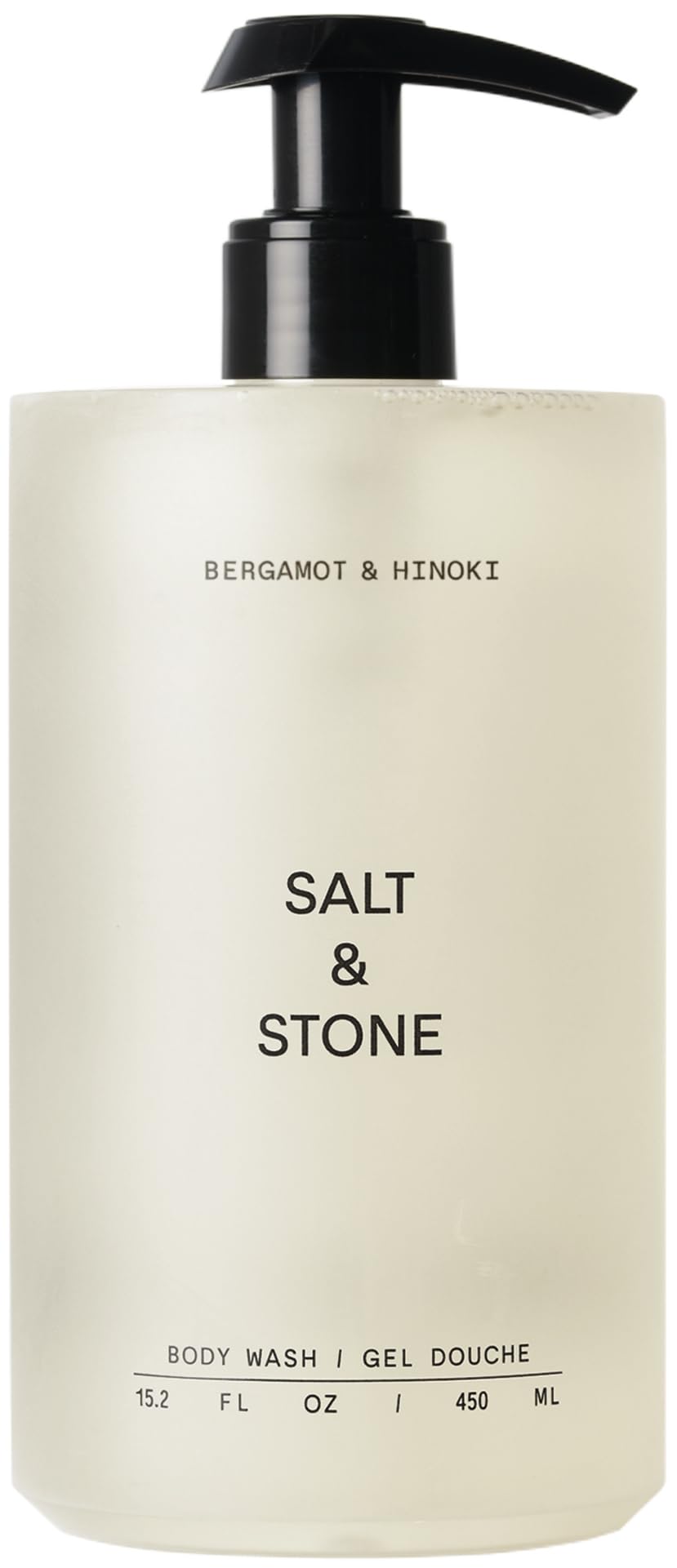 Salt & Stone Antioxidant-Rich Body Wash - Bergamot & Hinoki | Cleanse, Nourish & Soften Skin With Niacinamide & Hyaluronic Acid