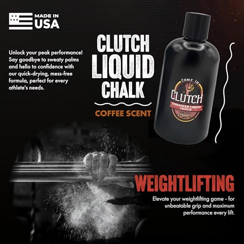 STYK Vaulter Magazine - Enhanced Liquid Chalk, No Mess, Work Out Chalk, Grip Boost, for Weightlifting, Gymnastics, Rock Climbing, Bodybuilding, Pole Vault, Crossfit, and More, Liquid Hand Chalk - style: 95ml Scented
