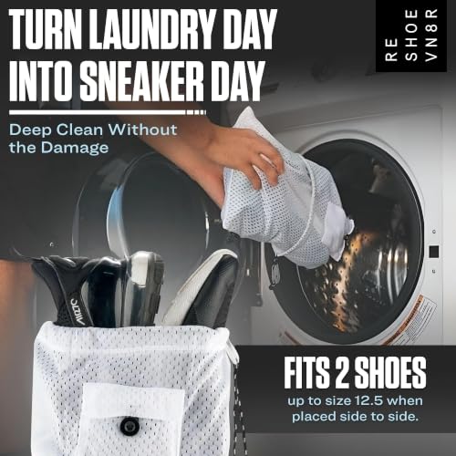 RESHOEVN8R Shoe Cleaner Kit - Sneakers, Mesh, Canvas, Suede, Knit, Leather | Cleaning kit solution for sneakers, mesh, canvas, suede, knit & leather shoes, flagship complete cleaning set