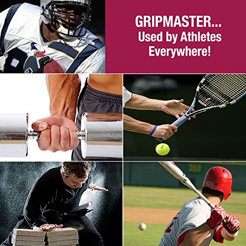 Prohands Gripmaster Hand Exerciser, Finger Exerciser (Hand Grip Strengthener), Spring-Loaded, Finger-Piston System, Isolate & Exercise Each Finger - color: Black - Gripmaster, size: 9 lb (Heavy Tension)