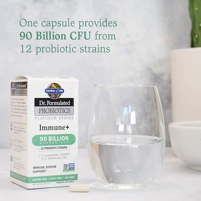 Garden Of Life, Immune Dr Formulated Platinium 90B, 30 Count