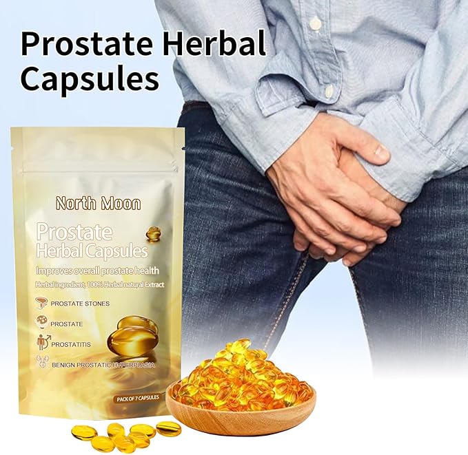 FemiPure Natural Prostate Herbal Capsules, 7pcs/Bag Femipure Prostate Natural Herbal Capsules, Prostate Natural Herbal Capsules (1pcs)
