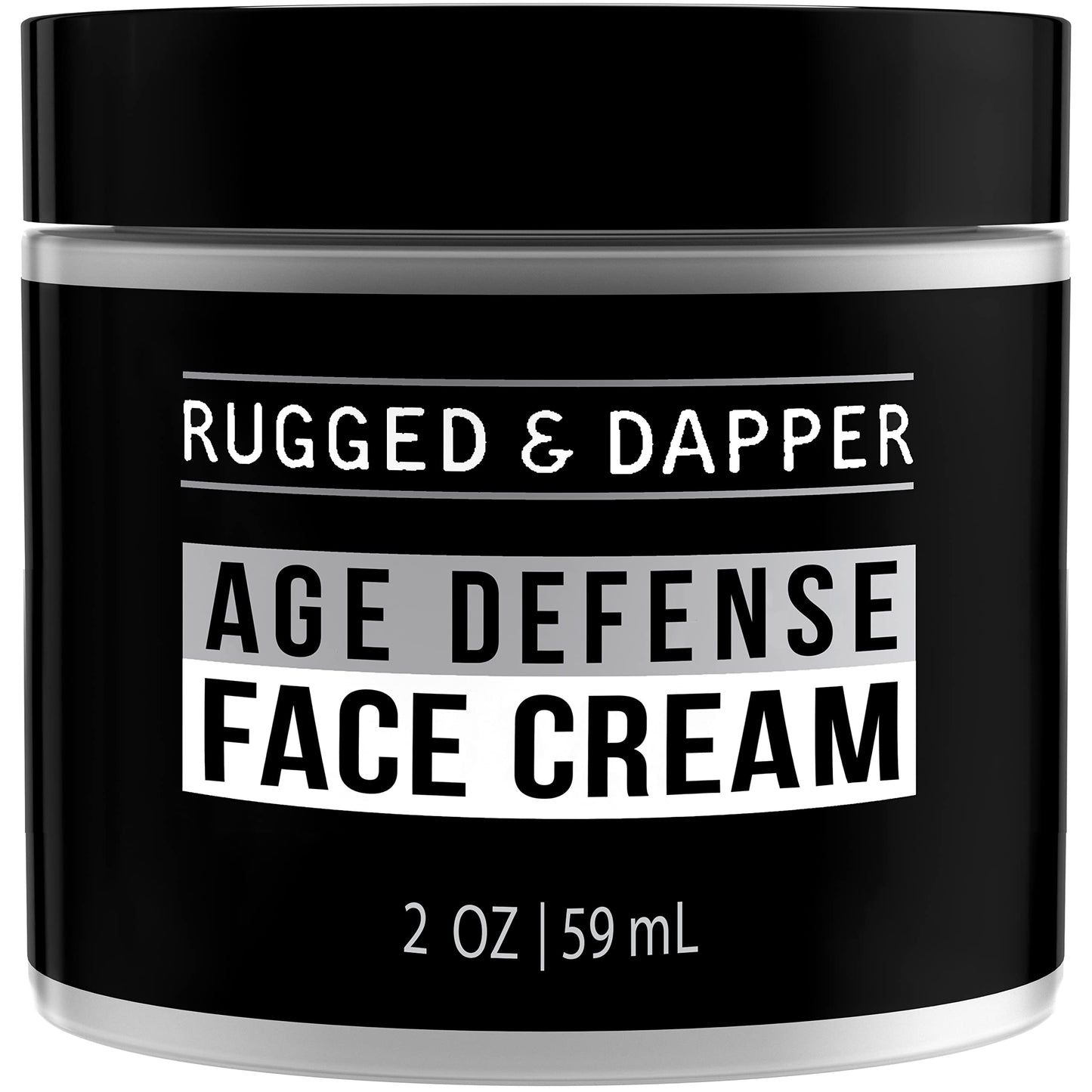 Rugged & Dapper Mens Anti Aging Face Cream, Mens Face Cream, Mens Face Lotion, Anti Aging Cream For Men, Mens Wrinkle Cream Face
