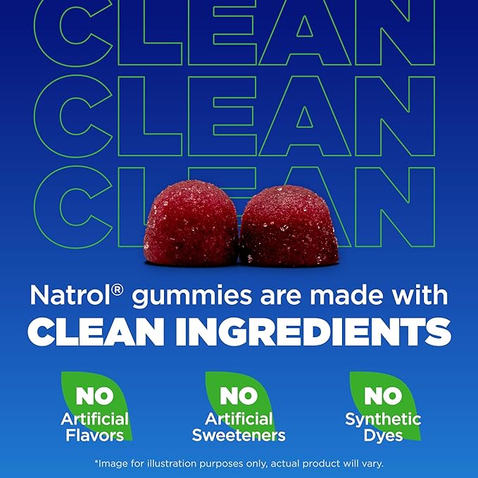 Natrol Mood + Stress Magnesium Citrate 330mg, Dietary Supplement for Mood and Occasional Stress Support, 60 Raspberry-Flavored Gummies, 15-Day Supply