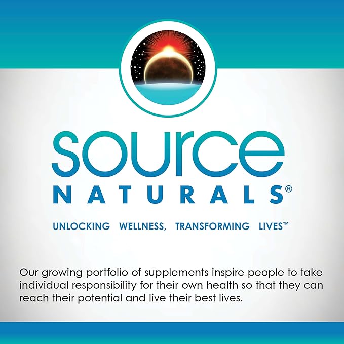 Source Naturals Chromium Picolinate 200 Mcg Tablet, 120 Count