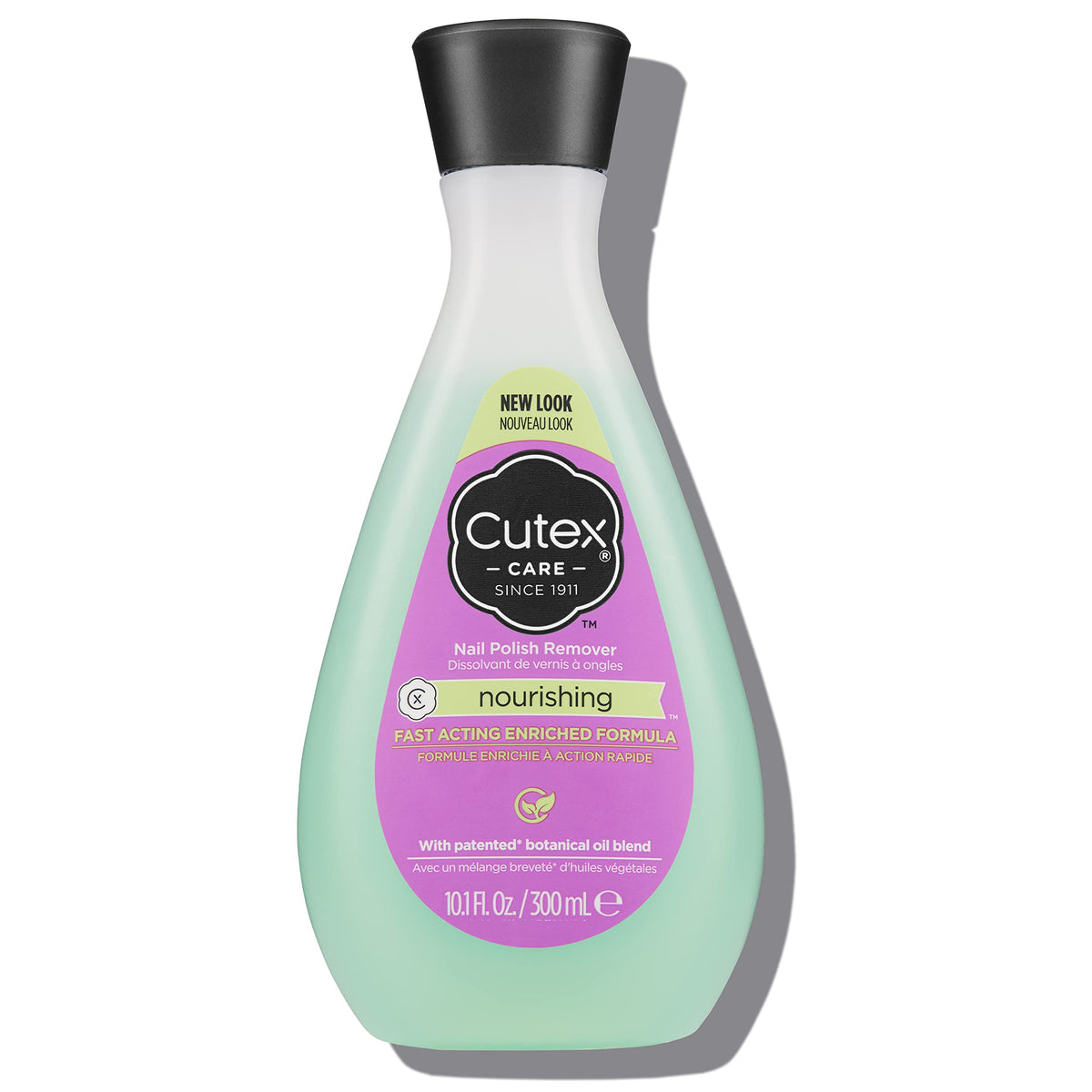Cutex Nail Polish Remover, Nourishing Nail Care, Leaves Nails Looking Healthy, Contains Vitamins E, 10.1 Fl Oz (Pack Of 1)
