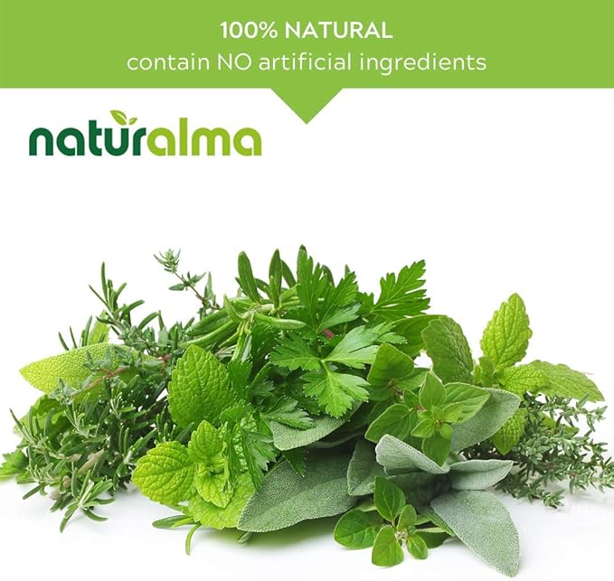 Naturalma South African Pelargonium or Umckaloaba (Pelargonium sidoides) Root Alcohol-Free Tincture - 6.76 fl oz Liquid Extract in Drops - Herbal Supplement - Vegan
