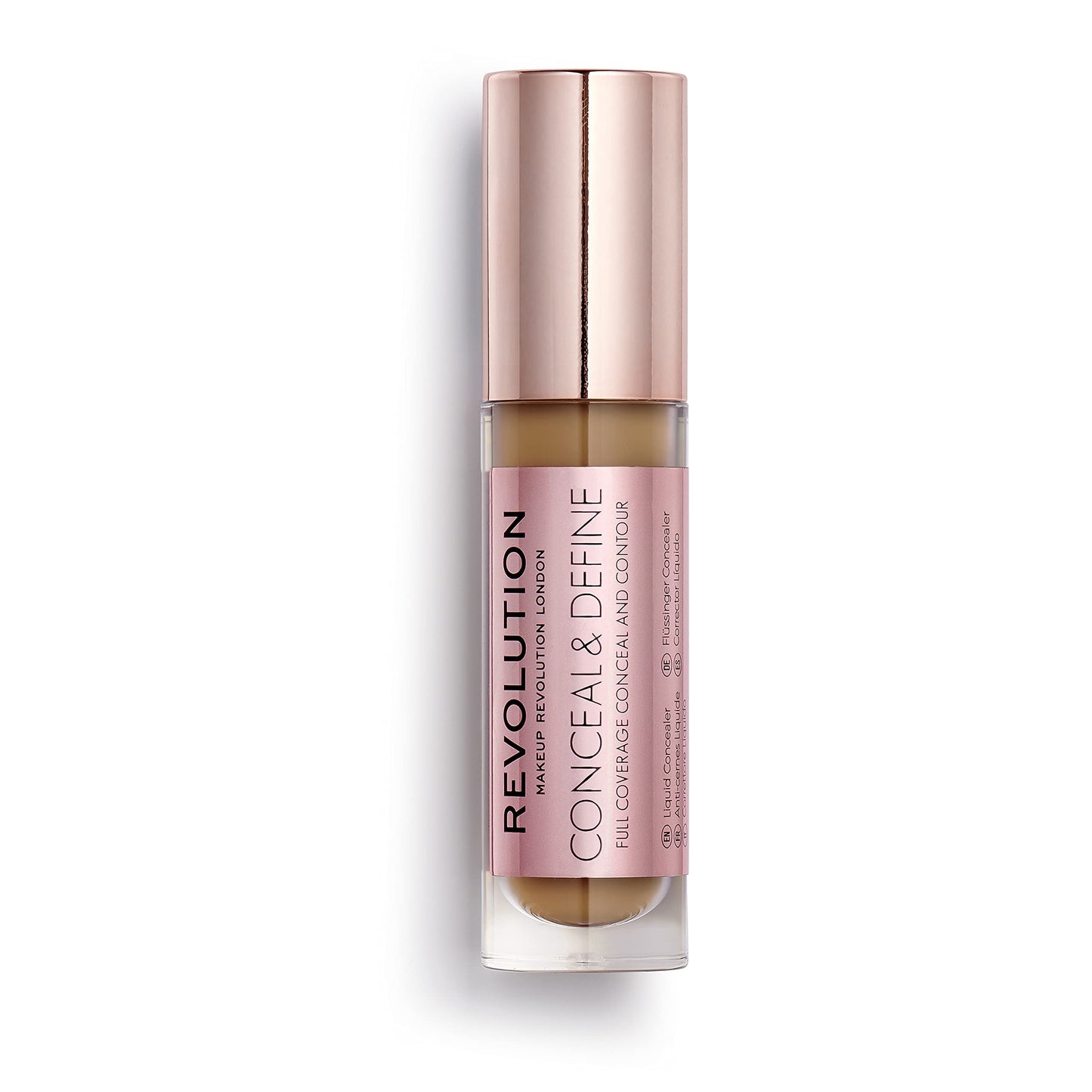 Revolution Beauty, Conceal & Define Concealer, Full Coverage & Lightweight, Long-Lasting Matte Finish, Vegan & Cruelty Free, C13