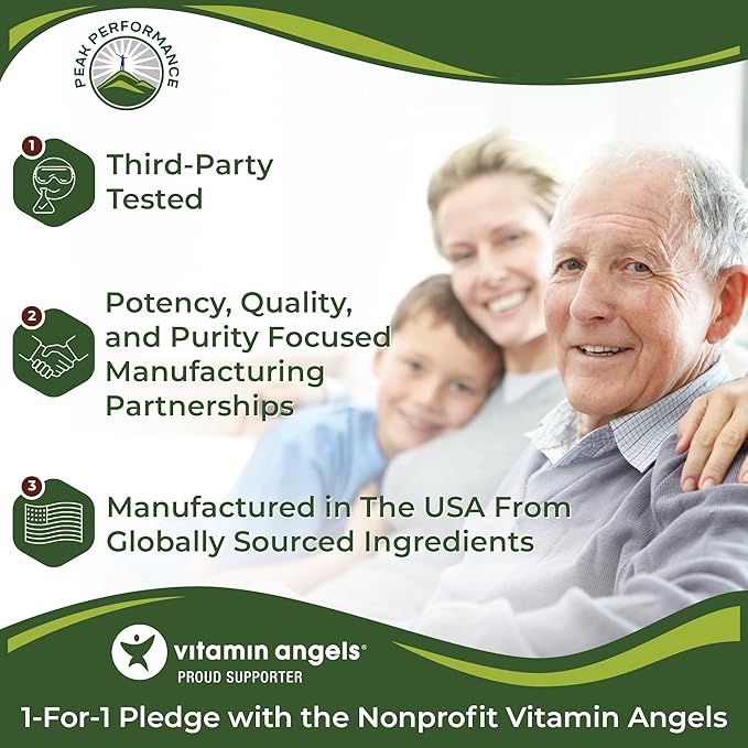 Peak Performance Organic Greens Superfood Powder Single Serve Travel Packets. Best Tasting Organic Green Juice Super Food with 25+ All Natural Ingredients for Max Energy. (20 Pack)