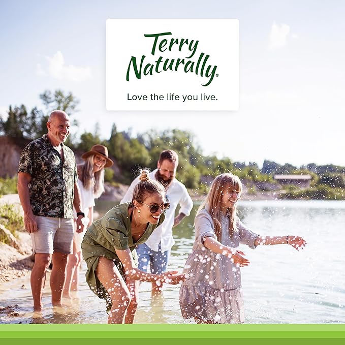 Terry Naturally Olive Extract EP20 - Brain Health Support Supplement with Olive Leaf Extract - Herbal Supplement to Aid Healthy Immune System Function - 60 Capsules (60 Servings)