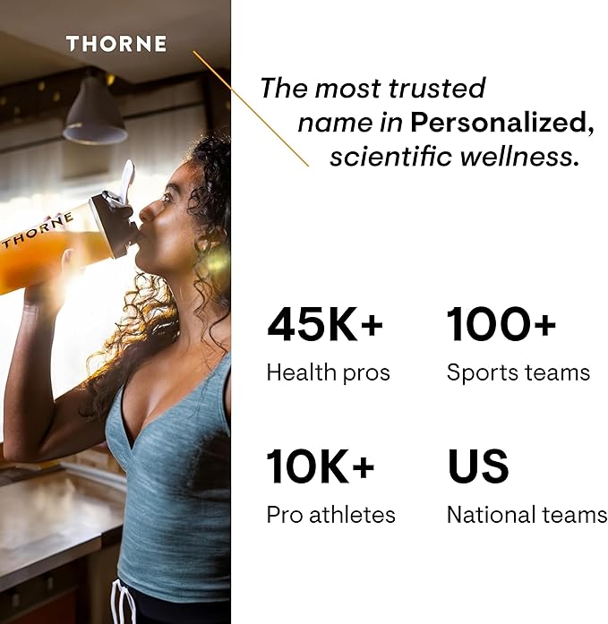 THORNE Vitamin D3 Supplement - Supports Healthy Bones, Teeth Muscles, Cardiovascular & Immune Function* - Gluten, Dairy & Soy-Free - 1,000 IU - 90 Capsules