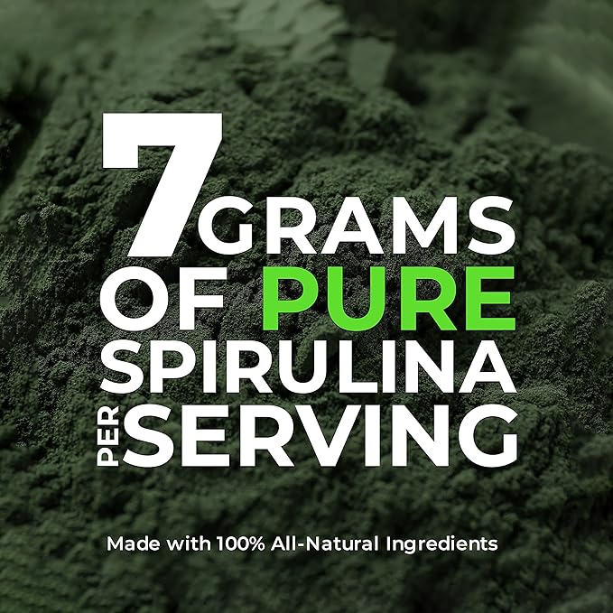 Earth Circle Organics Chlorella 400 Tablets (Pack of 2) and Spirulina Powder 4oz Bundle High Potency Vegan Superfood Supplement Packed with Protein Vitamins & Minerals for Daily Energy and Health