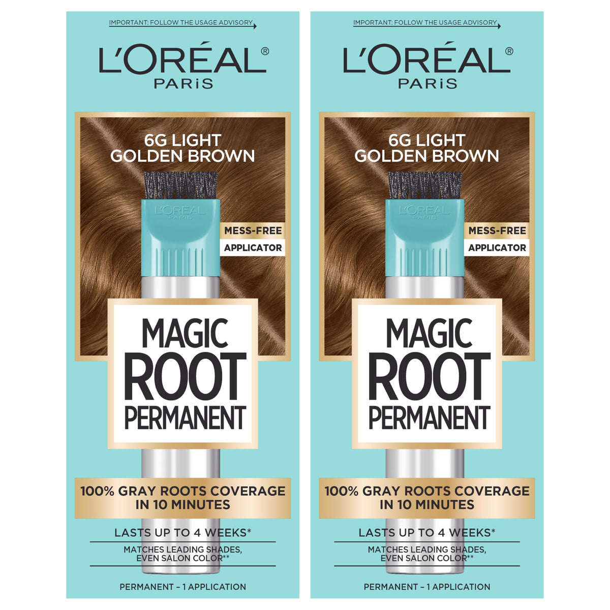 Root Rescue Light Golden Brown 2Pk