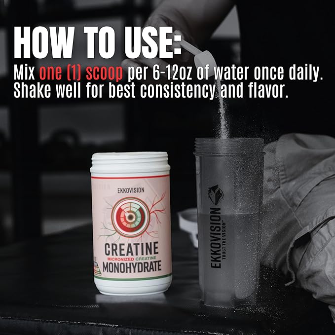 Creatine Monohydrate Powder, Micronized, Raspberry Watermelon, Pre & Post Workout Supplement for Men and Women, Energy Support, Easy to Mix in Shakes, Smoothies & Beverages, 50 Servings